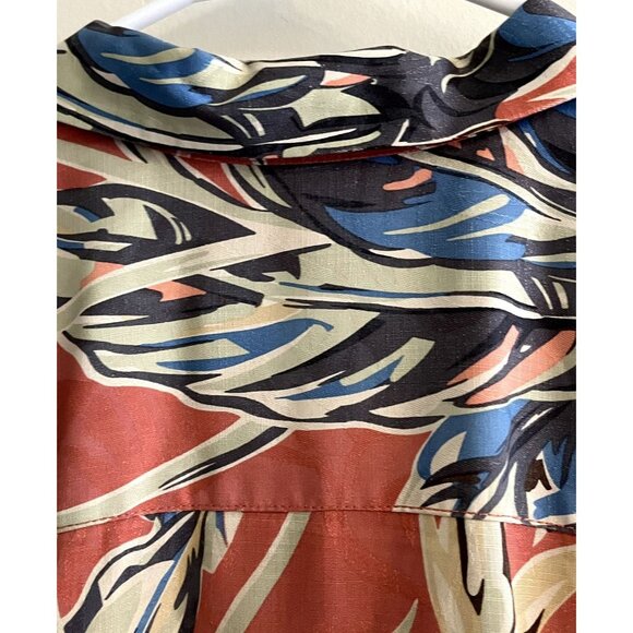 Tommy Bahama 100% Silk Men's Tropical Bird of Paradise Hawaiian Shirt XXL/TTG - Picture 11 of 12